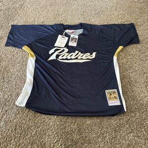 Mens Mitchell & Ness MLB BP JERSEY PADRES 2007 TREVOR HOFFMAN XL